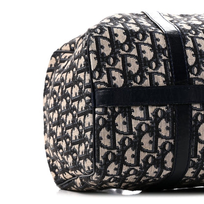Christian Dior Monogram Boston Navy Blue 8 of 9