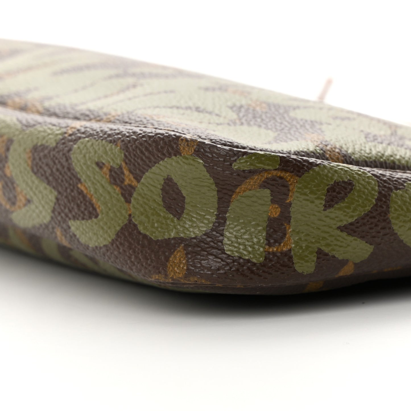 Monogram Graffiti Pochette Accessories Kaki