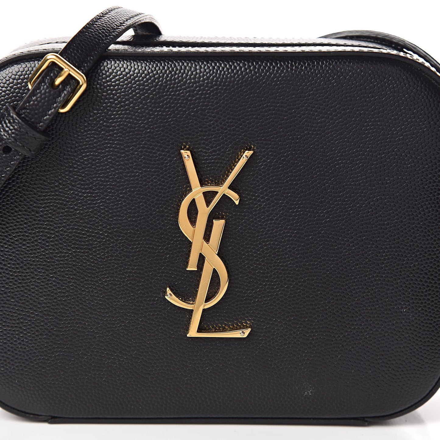 Grain De Poudre Small Classic Monogram Camera Bag Black