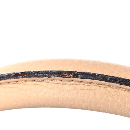 Louis Vuitton Taurillon Capucines MM Dune 7 of 10