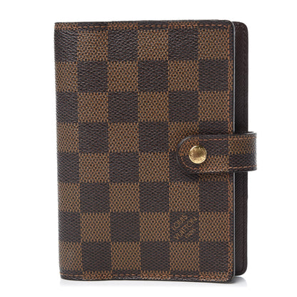 Louis Vuitton Damier Ebene Small Ring Agenda Cover 1 of 8