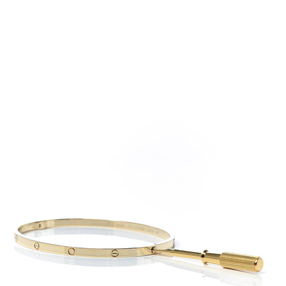 Cartier 18K Yellow Gold Small LOVE Bracelet 20 5 of 5
