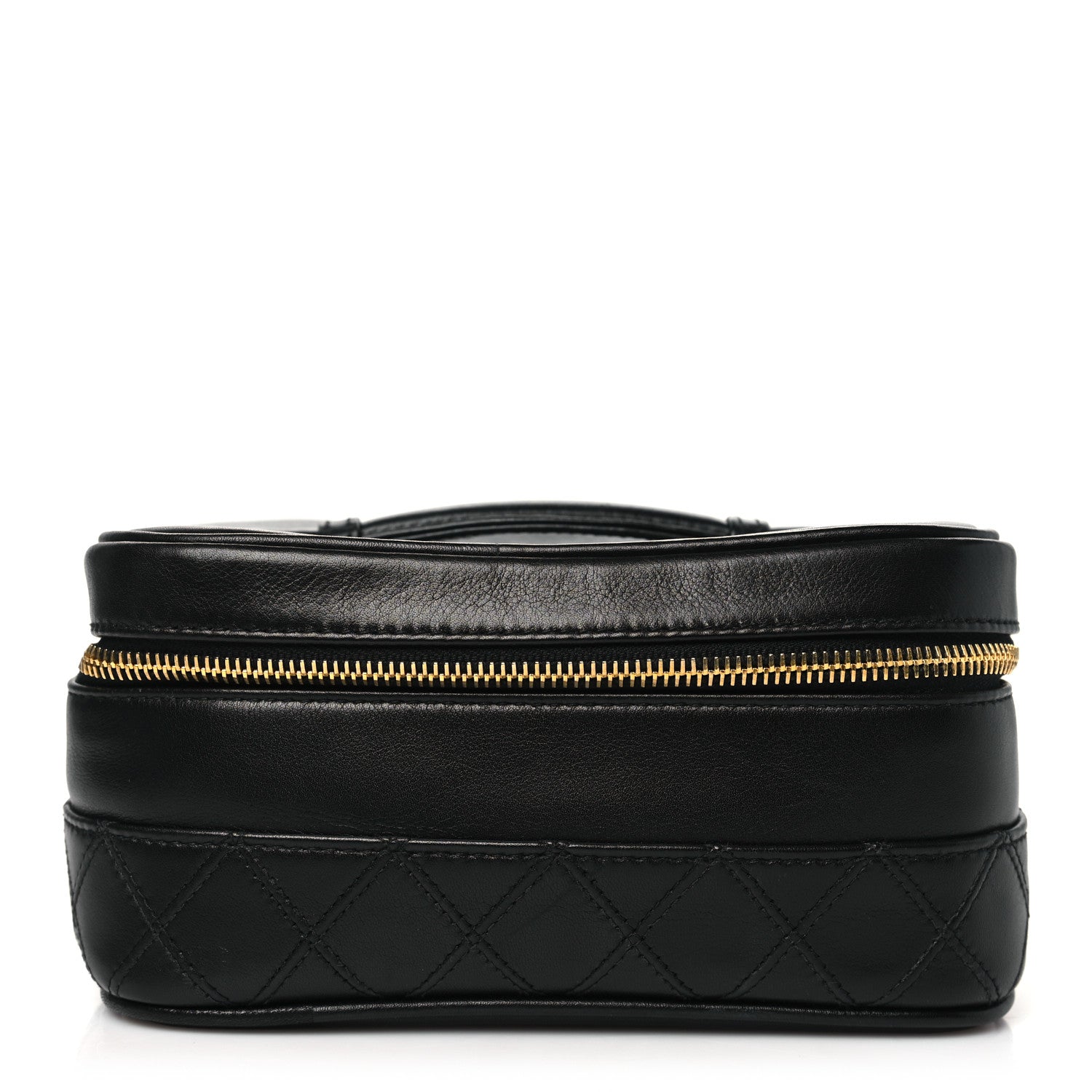 Chanel Lambskin Vanity Cosmetic Case Black 1 of 11