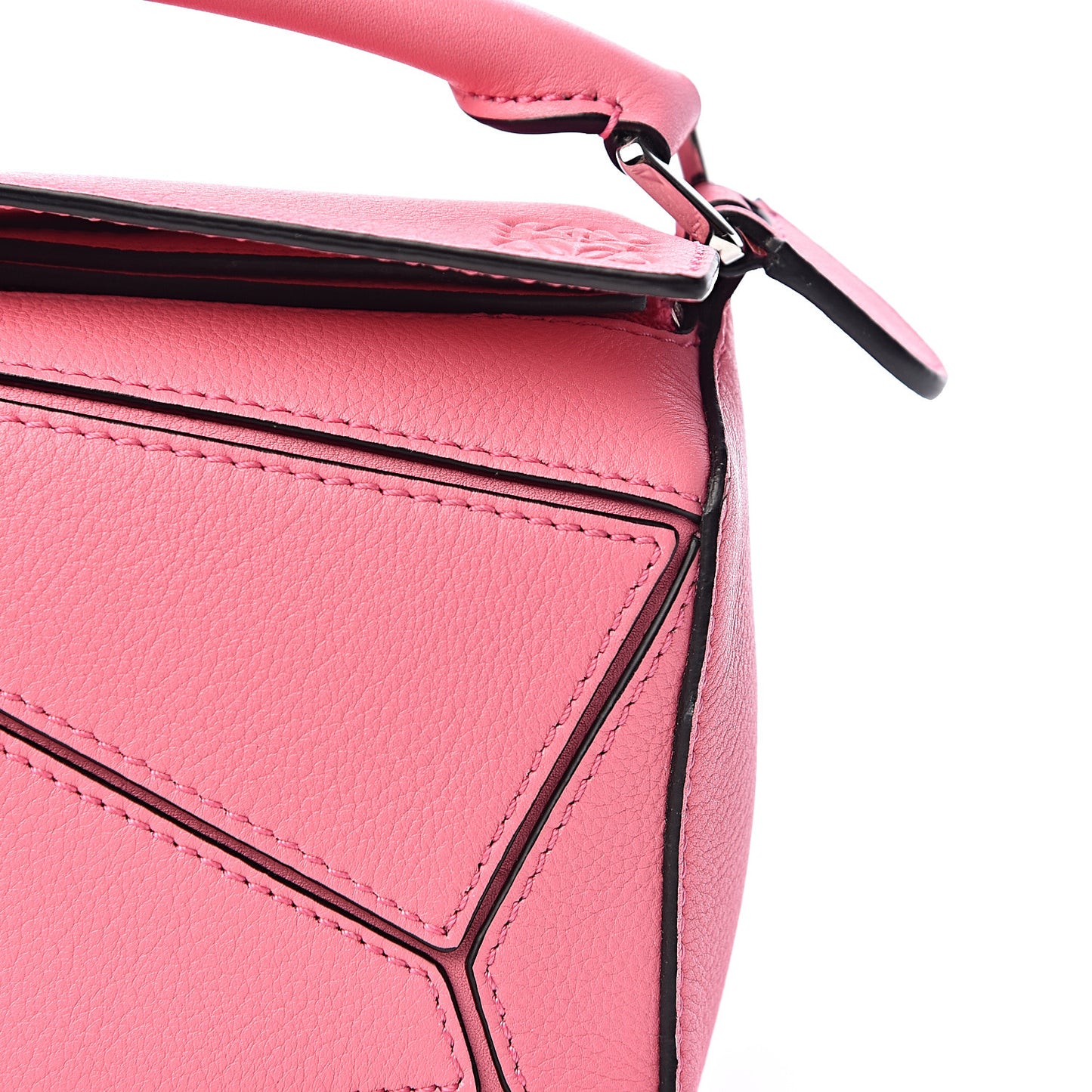 Calfskin Mini Puzzle Bag Wild Rose