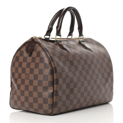 Louis Vuitton Damier Ebene Speedy 30 3 of 11