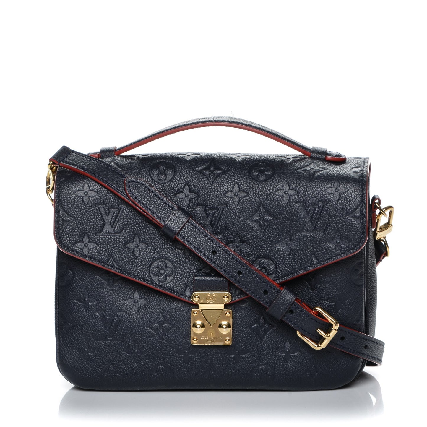 Empreinte Pochette Metis Marine Rouge