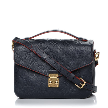 Louis Vuitton Empreinte Pochette Metis Marine Rouge 1 of 7
