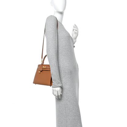 Hermes Epsom Kelly Sellier 25 Gold 2 of 11