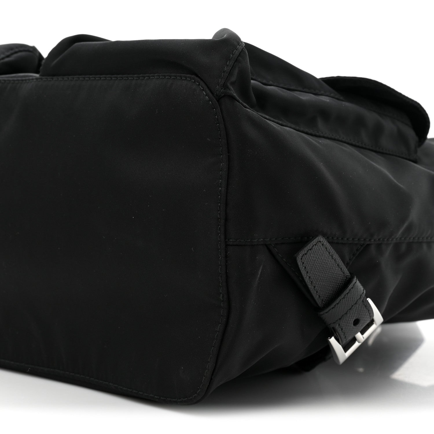 Prada Re-Nylon Saffiano Medium Backpack Black 8 of 9