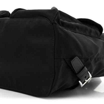 Prada Re-Nylon Saffiano Medium Backpack Black 8 of 9