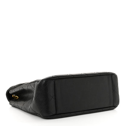 Chanel Caviar Quilted Flap Shoulder Bag Black 4 of 15