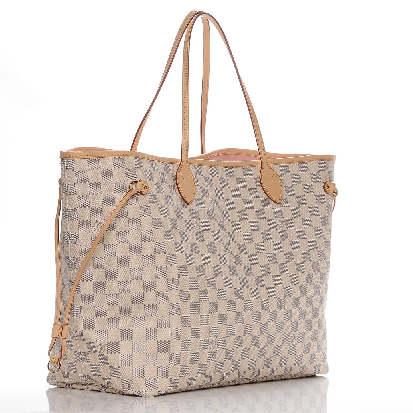 Damier Azur Neo Neverfull GM Rose Ballerine