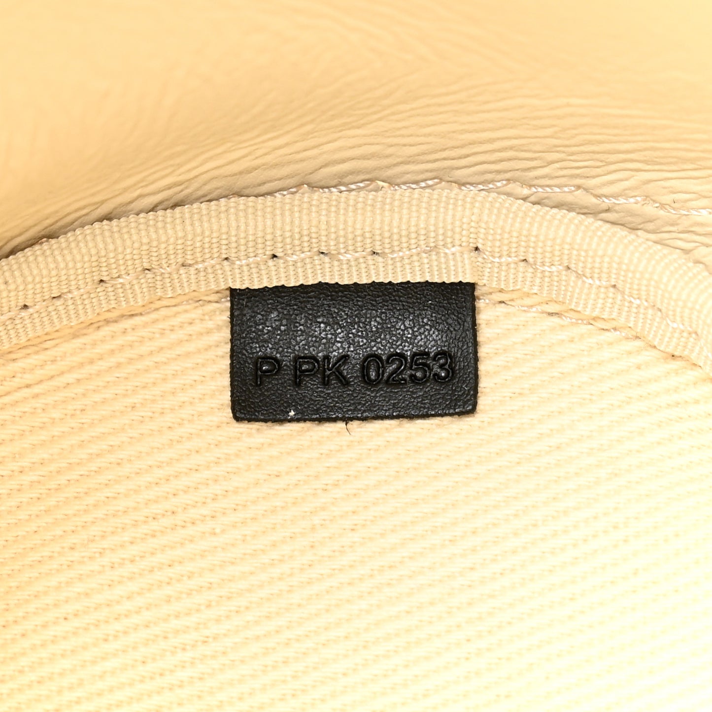 Grained Calfskin The Bucket Bag Cotton