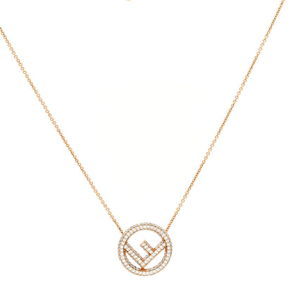 Fendi Metal Crystal F is Fendi Necklace Gold 1 of 5