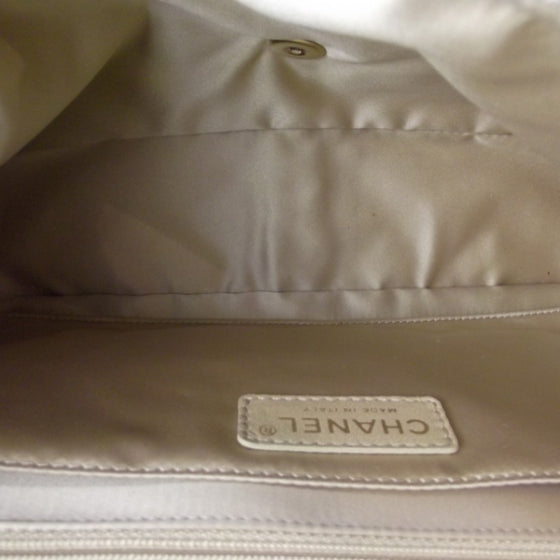 Chanel Tweed Raffia Coco Country Jumbo Flap 6 of 13