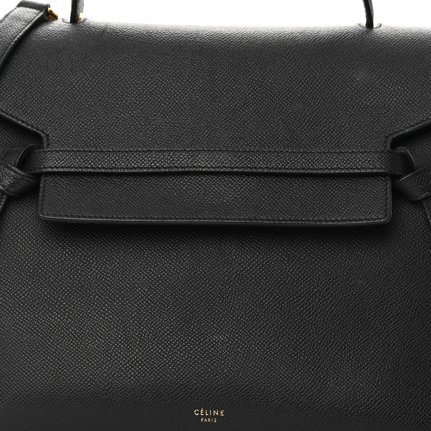 Celine Grained Calfskin Mini Belt Bag Black 7 of 13
