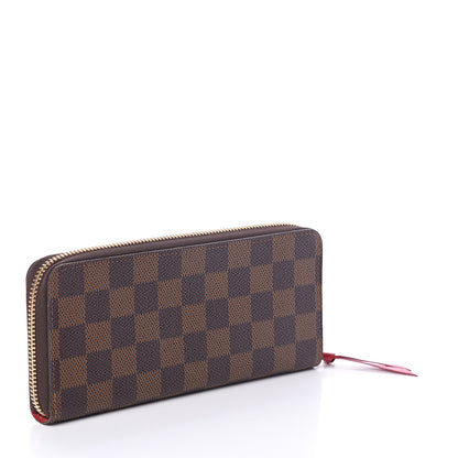 Louis Vuitton Damier Ebene Clemence Wallet 2 of 5