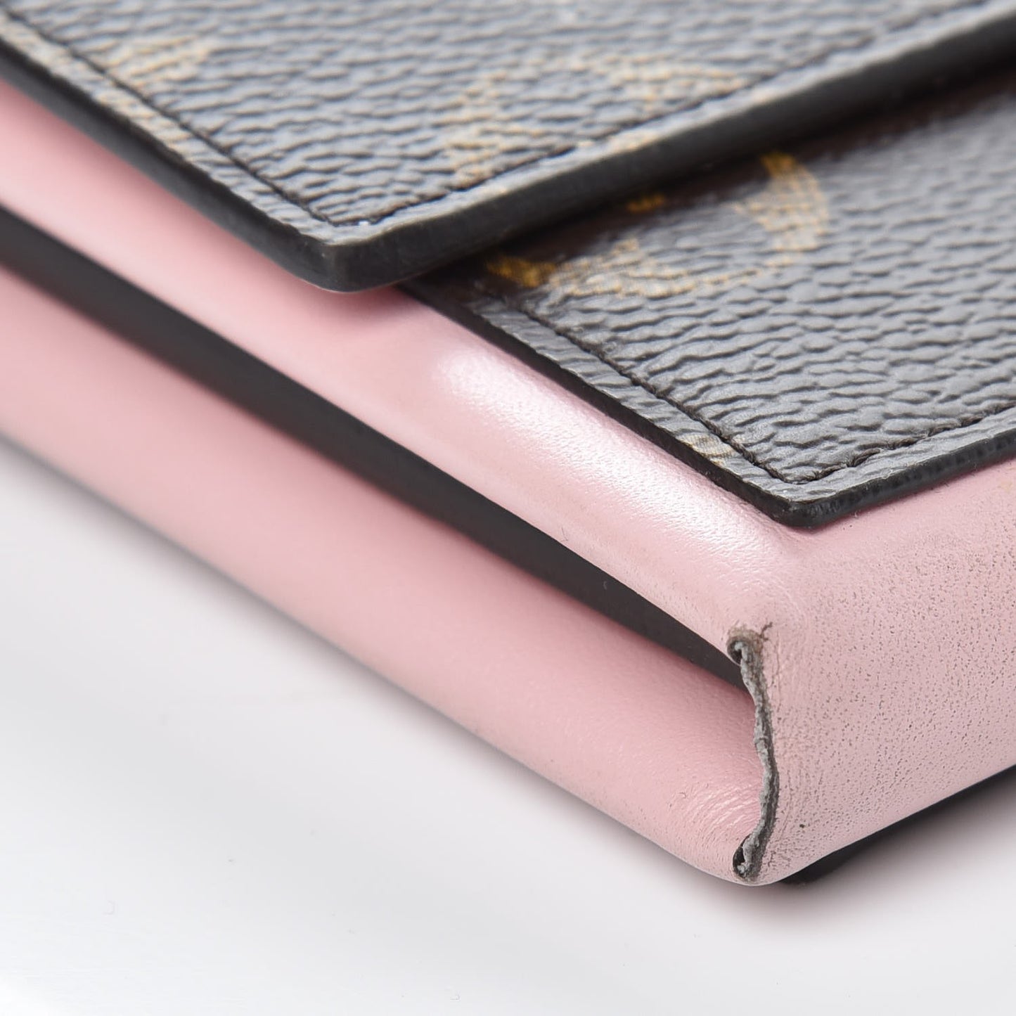 Monogram Flore Wallet Rose Ballerine