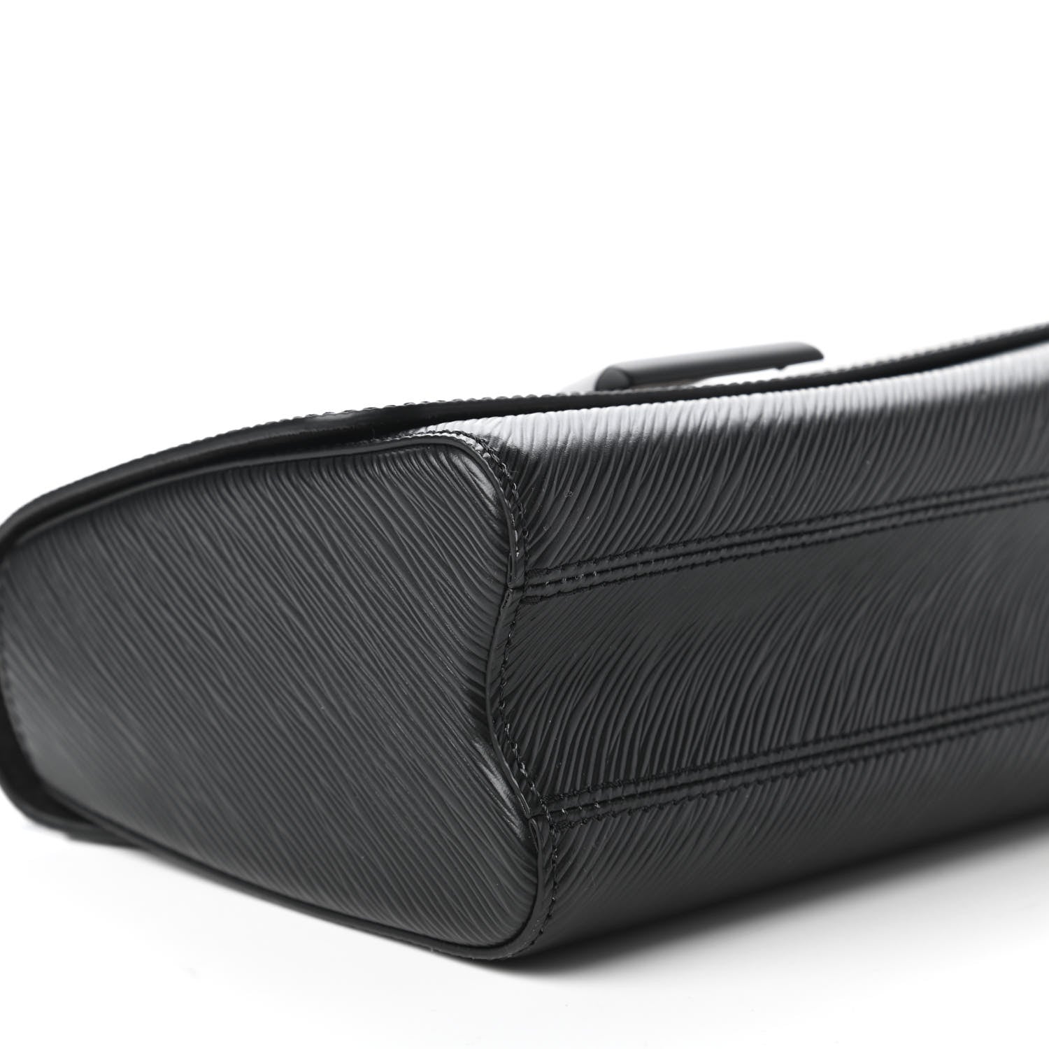 Louis Vuitton Epi Twist Shoulder Bag MM Matte Black 6 of 10