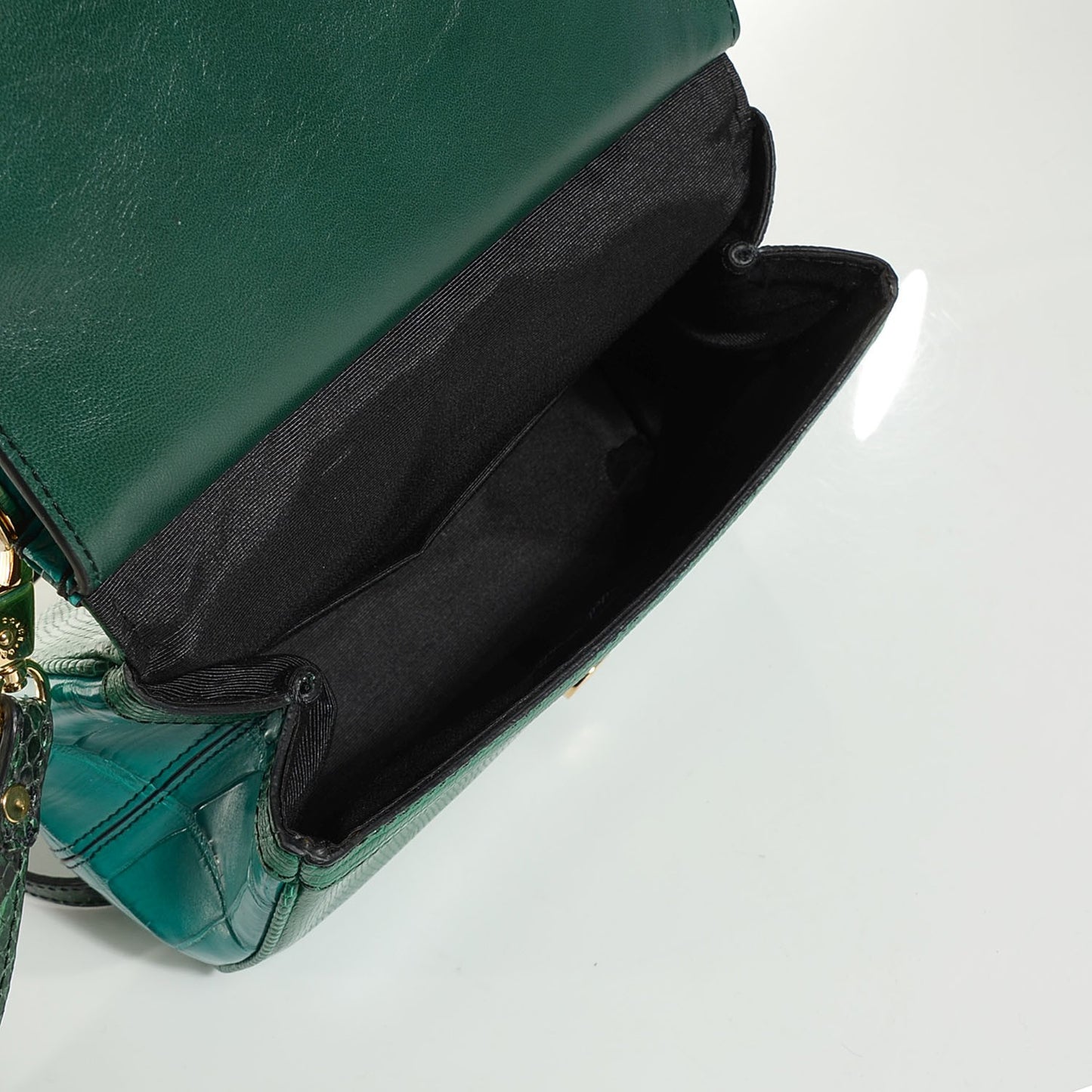 Crocodile Lizard Python Small Miss Sicily Satchel