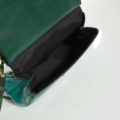 Dolce & Gabbana Crocodile Lizard Python Small Miss Sicily Satchel 7 of 7