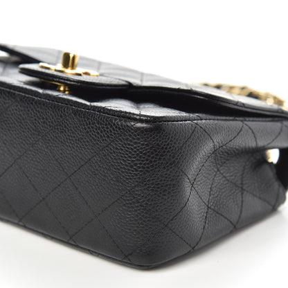 Chanel Caviar Quilted Mini Square Flap Black 9 of 9