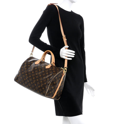 Louis Vuitton Monogram Speedy Bandouliere 35 2 of 11