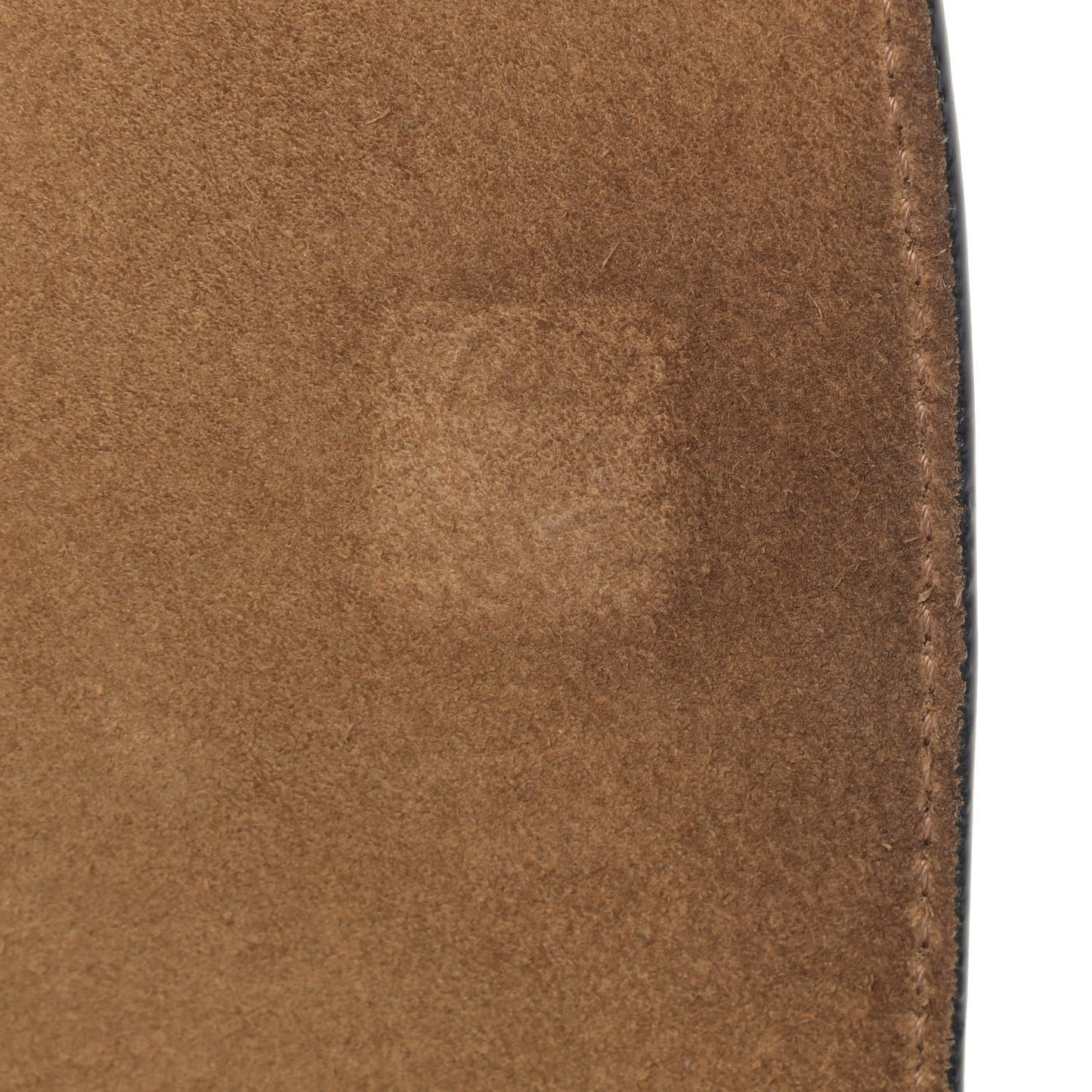 Grained Calfskin Mini Gate Crossbody Bag Caramel Pecan