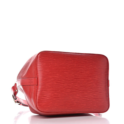 Louis Vuitton Epi Petit Noe Castillan Red 4 of 25