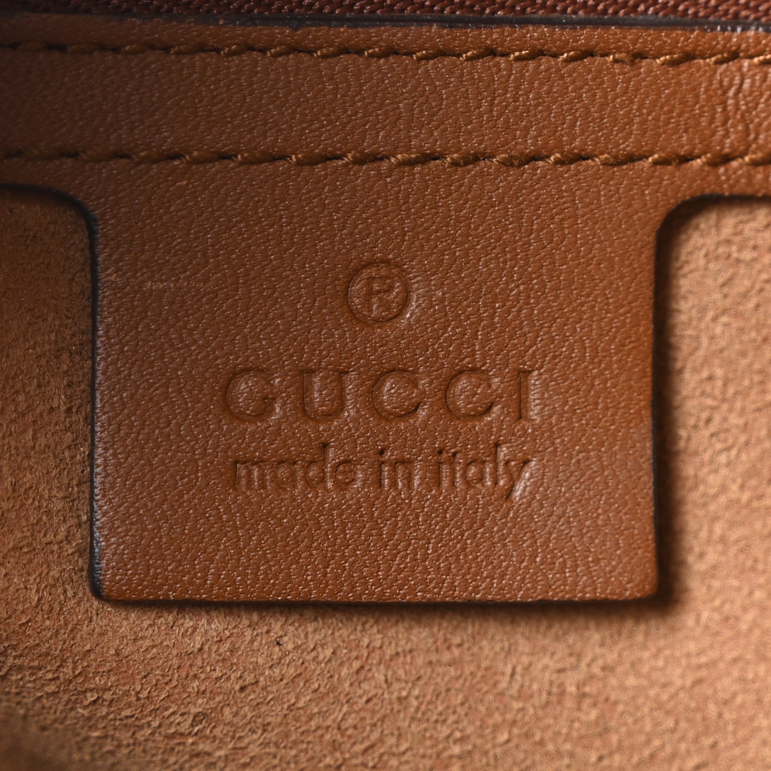 Gucci GG Supreme Monogram Medium Padlock Tote Beige Cuir 6 of 10