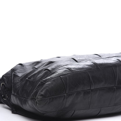 Chanel Lambskin Igloo Drawstring Tote Black 9 of 11