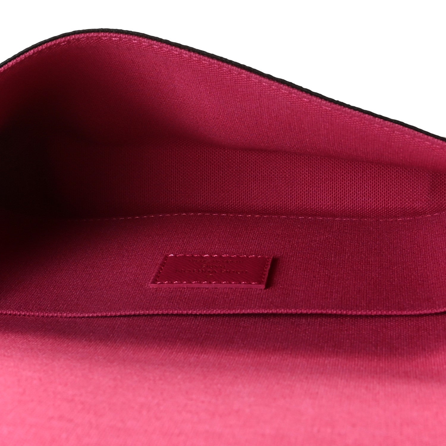 Louis Vuitton Monogram 2021 Christmas Animation Hollywood Pochette Felicie Chain Wallet Fuchsia 5 of 10