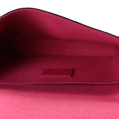 Louis Vuitton Monogram 2021 Christmas Animation Hollywood Pochette Felicie Chain Wallet Fuchsia 5 of 10