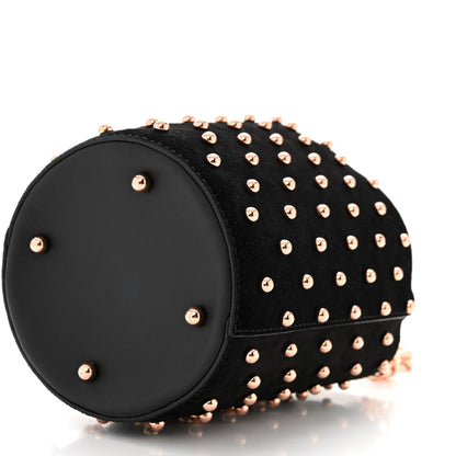 Alexander Wang Suede Calfskin Mini Roxy Bucket Bag Black 11 of 11