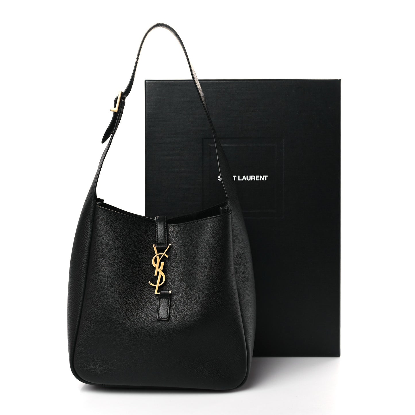 Smooth Calfskin Small Le 5 A 7 Soft Hobo Black