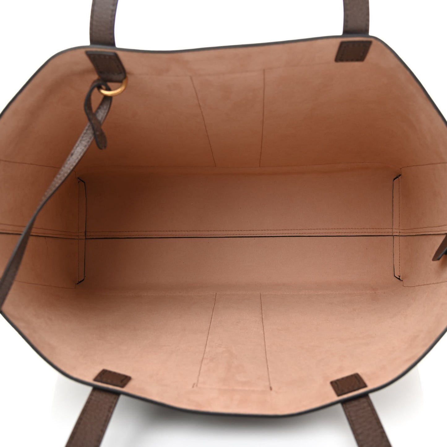 GG Supreme Monogram Web Ophidia Tote Brown