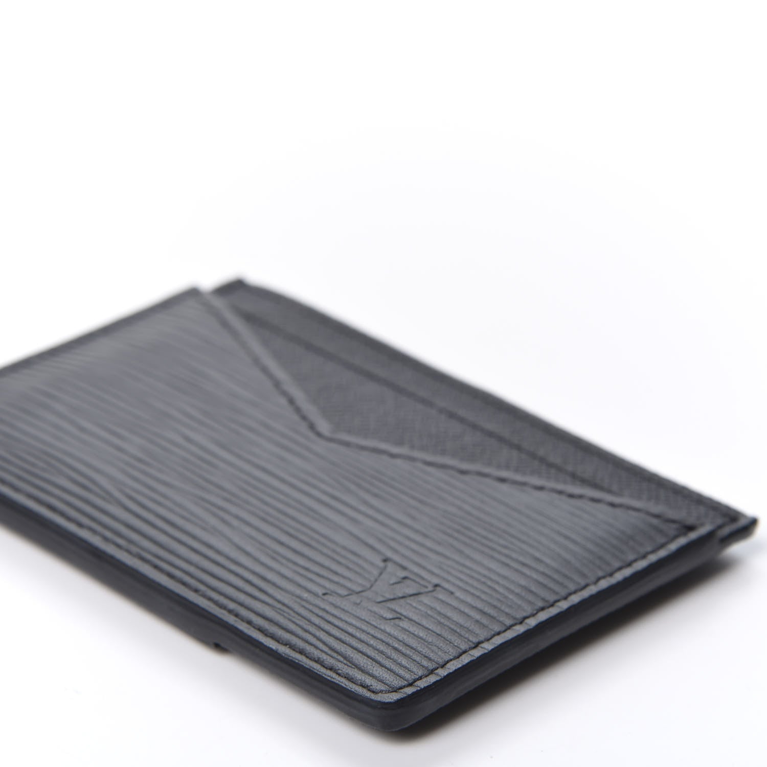 Louis Vuitton Epi Neo Porte-Cartes Card Holder Black 6 of 8