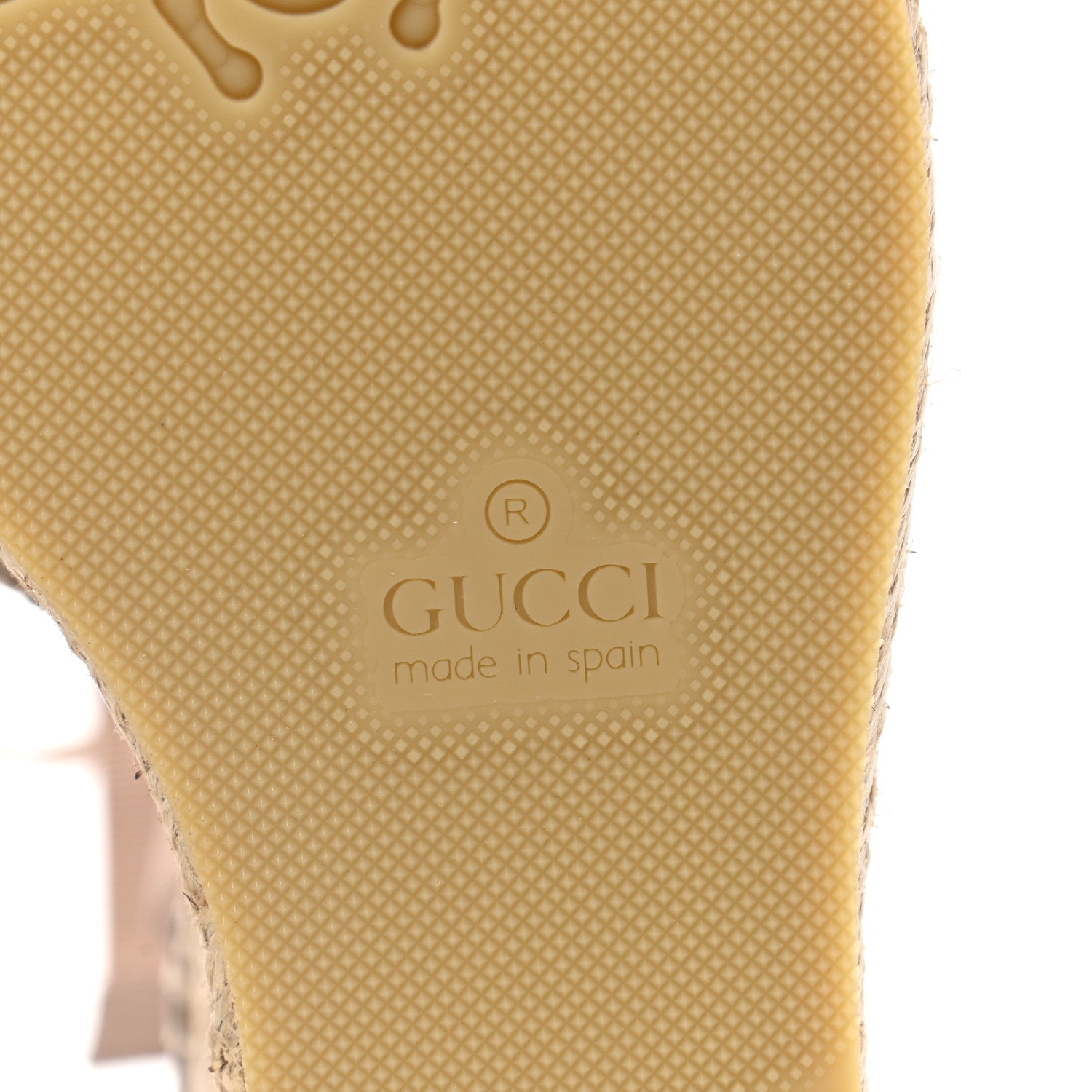 Gucci Nappa Matelasse GG Marmont Ankle Wrap Platform 35/120mm Espadrille Wedges 36 Porcelain Rose 6 of 10