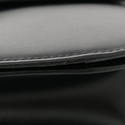 Celine Liege Calfskin Medium Classic Box Flap Bag Black 12 of 15