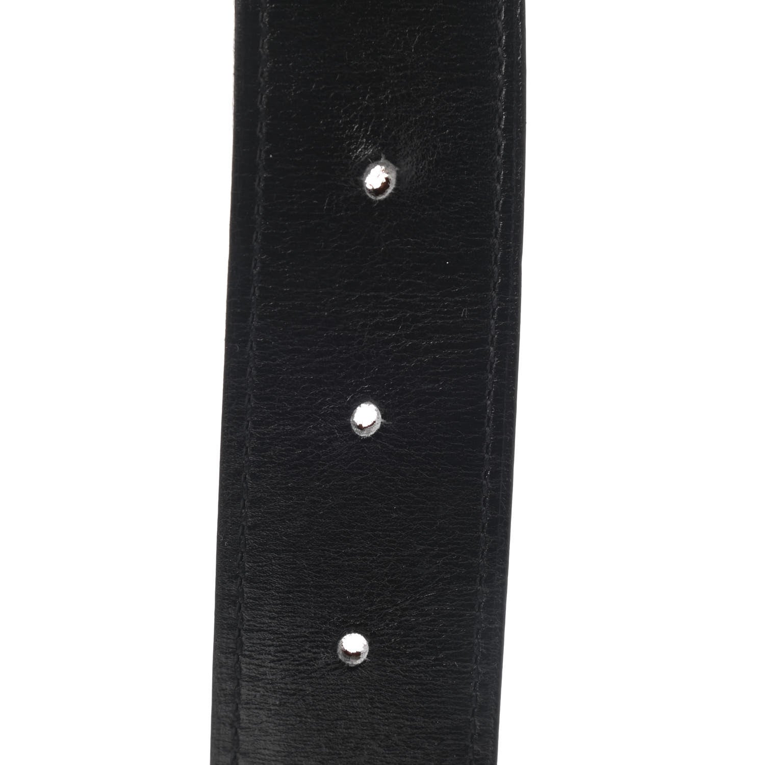 Hermes Swift Togo 32mm H Belt 95 Black Gold 4 of 7