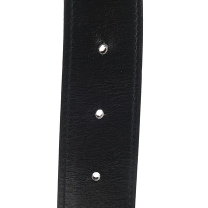 Hermes Swift Togo 32mm H Belt 95 Black Gold 4 of 7