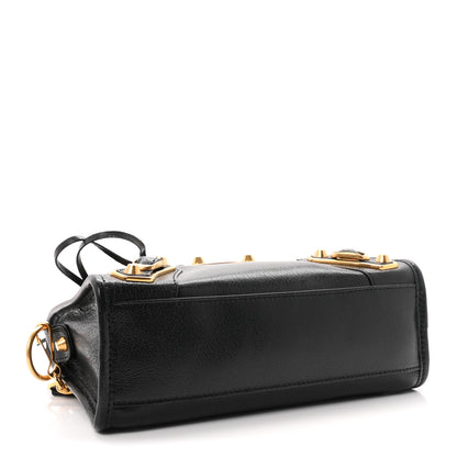 Balenciaga Supple Goatskin Gold Metallic Edge Hardware Mini Le City Uptown Black 5 of 11