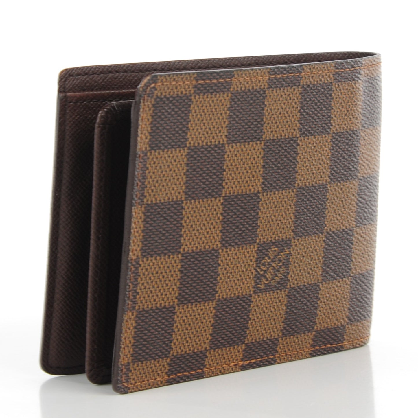 Damier Ebene Porte-Billets Mens Billfold Wallet