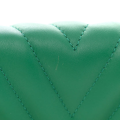 Louis Vuitton Calfskin New Wave Chain Bag MM NM Emerald 12 of 13