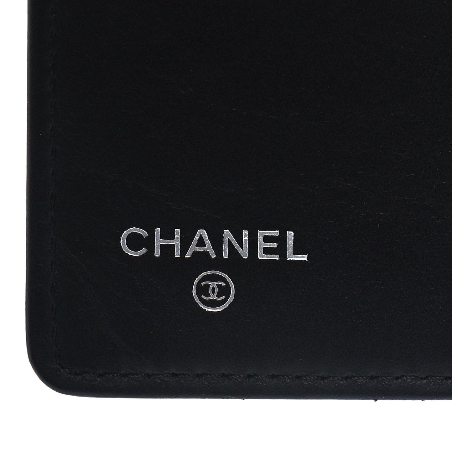 Patent Caviar Timeless CC Yen Wallet Black