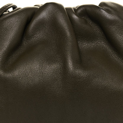 Bottega Veneta Butter Calfskin The Mini Pouch Kaki Fondente 8 of 12