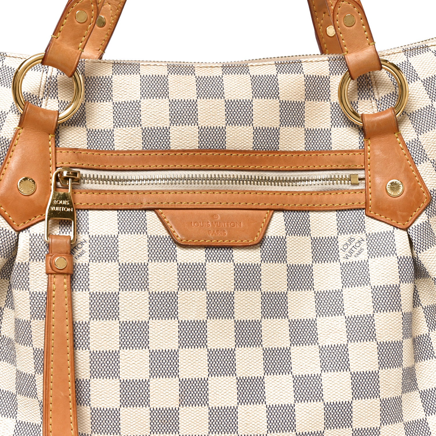 Louis Vuitton Damier Azur Evora MM 7 of 9