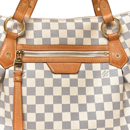 Louis Vuitton Damier Azur Evora MM 7 of 9