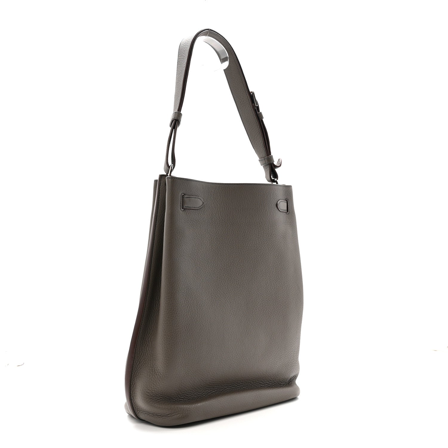 Hermes Togo So KELLY 26 Etain Bleu Obscur 3 of 14