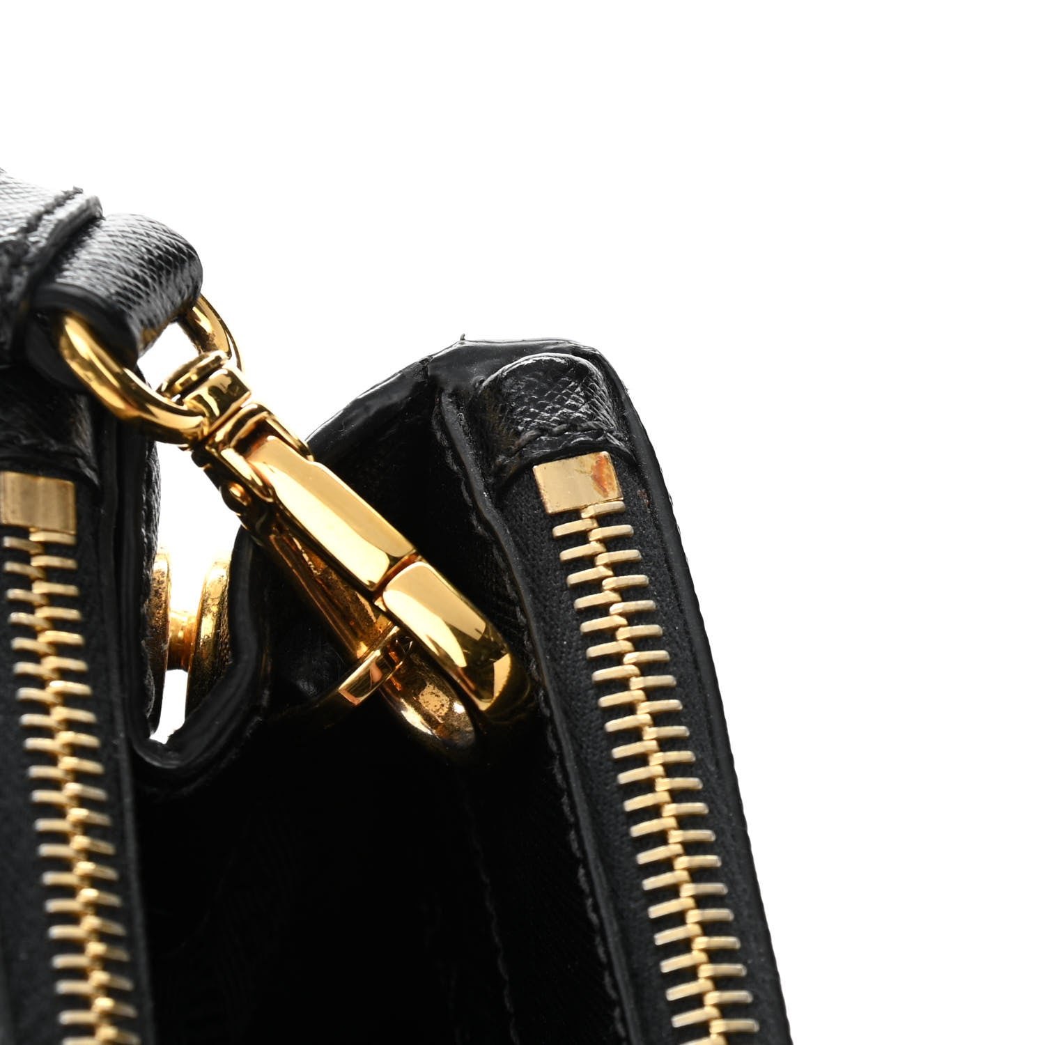 Prada Saffiano Small Galleria Double Zip Tote Black 13 of 13